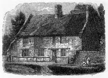 Birth place of Reverend James Hervey, Hardingston, near Northampton, 1840