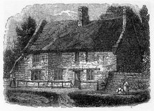 Birth place of Reverend James Hervey, Hardingston, near Northampton, 1840