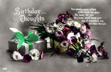 Birthday card, c1900-1929(?)