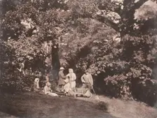 Birthday Group, 1856. Creator: John Dillwyn Llewelyn