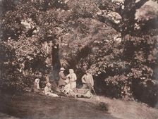 Birthday Group, 1856. Creator: John Dillwyn Llewelyn