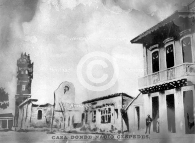 Birthpace of Cespedes, (1819-1874), 1920s. Artist: Unknown