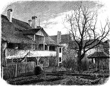Birthplace of the glaciologist Louis Agassiz, Motiers, Switzerland, 1885