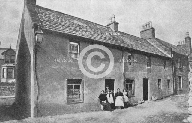 Birthplace of JM Barrie (1860-1937), Scottish playwright and novelist, Kirriemuir, Angus, Scotland. Artist: Unknown