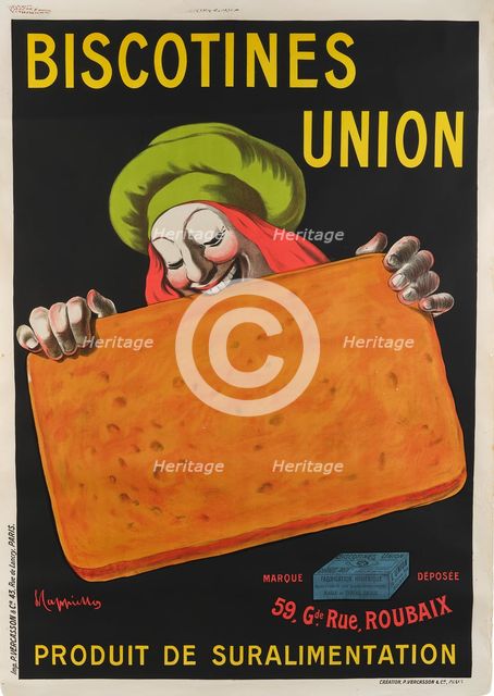 Biscotines Union, c1905-1906. Creator: Cappiello, Leonetto (1875-1942).