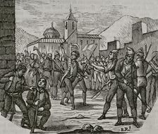 Biscayan uprising, War of Roussillon, (1793-1795), 1851. Creator: Unknown