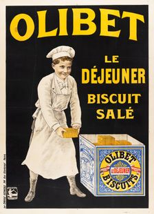 Biscuits Olibet, c1905. Creator: Anon