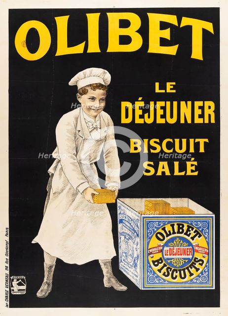 Biscuits Olibet, c1905. Creator: Anon.