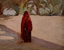 Biskra (A Girl), 1909. Creator: Jan Ciaglinski
