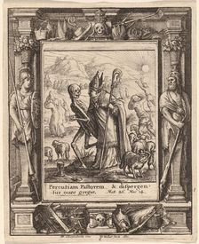 Bishop, 1651. Creator: Wenceslaus Hollar