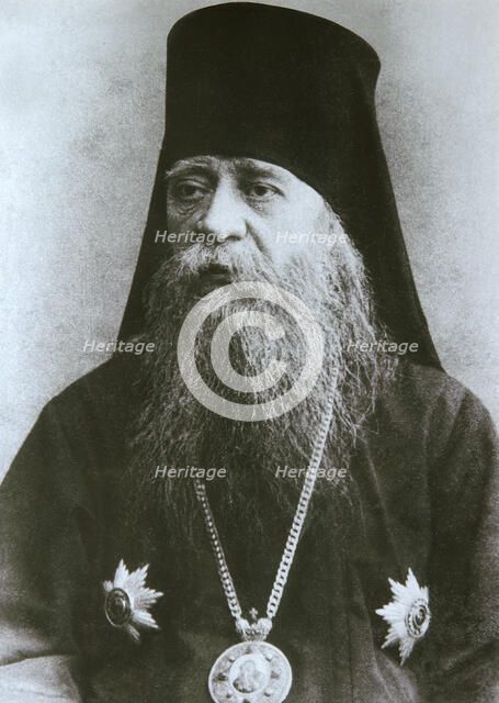 Bishop Nikon (Rozhdestvensky) of Serpukhov, c1900s-c1910s. Artist: Unknown