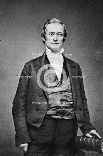 Bishop O.C. Baker, between 1855 and 1865. Creator: Unknown.