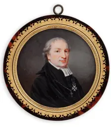 Bishop Olof Bjurbäck, 1802-1804. Creator: Johan Erik Bolinder