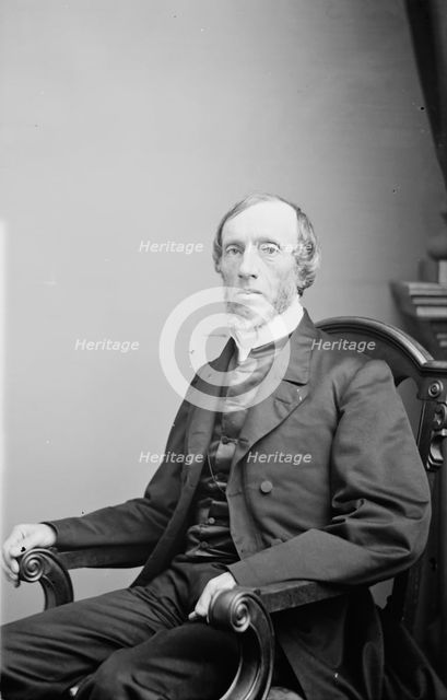 Bishop Alfred Lee of Delaware, between 1855 and 1865. Creator: Unknown.