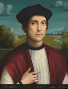 Bishop Altobello Averoldo, c. 1505. Creator: Francesco Francia