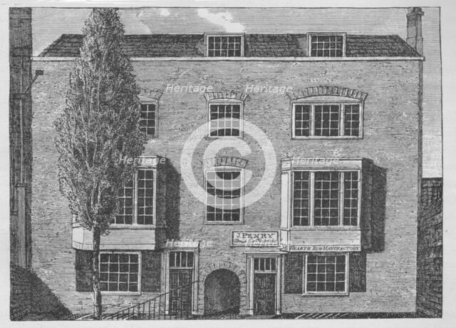 Bishop Burnet's House in St John's Square, Clerkenwell, London, c1900 (1911). Artist: Unknown.