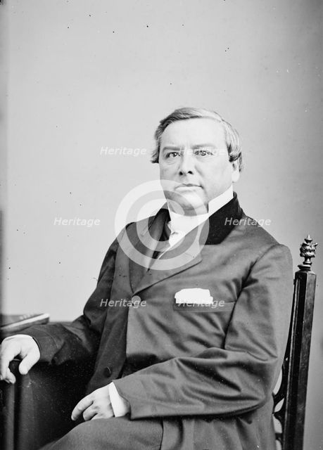 Bishop Cicero Stephens Hawks, between 1855 and 1865. Creator: Unknown.