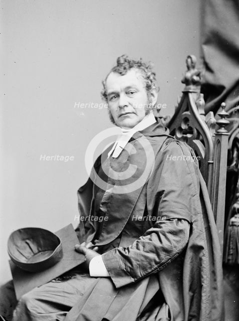 Bishop Cox of Baltimore, between 1855 and 1865. Creator: Unknown.
