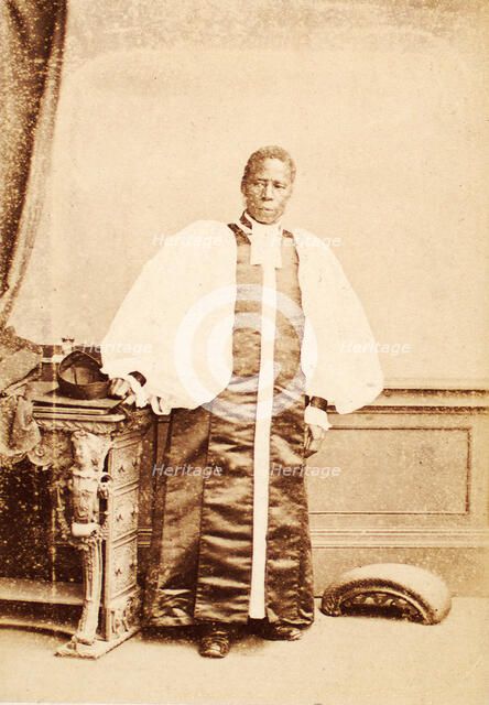 Bishop Crowther, c1860-c1869. Creator: Ernest Edwards.