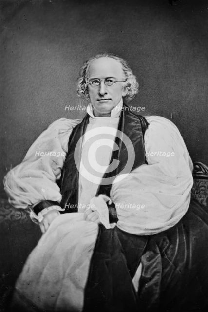 Bishop George Washington Doane, between 1855 and 1865. Creator: Unknown.