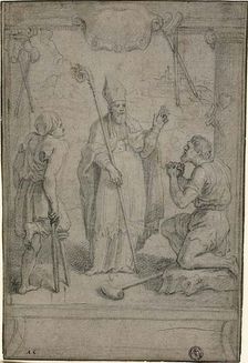 Bishop Healing the Lame, n.d. Creator: Unknown