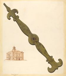 Bishop Hill: Clock Hand, 1937. Creator: Ivar Julius