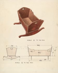 Bishop Hill: Cradle, 1936. Creator: Wellington Blewett