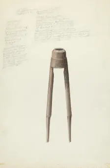 Bishop Hill: Dowel Cutter, 1935/1942. Creator: H. Langden Brown