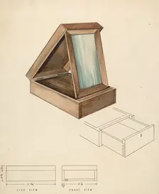 Bishop Hill: Dressing Case, 1936. Creator: Kurt Melzer