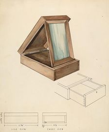 Bishop Hill: Dressing Case, 1936. Creator: Kurt Melzer