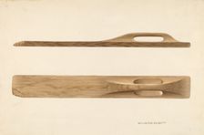 Bishop Hill: Mangle, c. 1936. Creator: Wellington Blewett