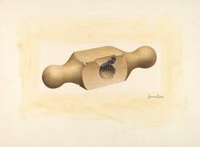 Bishop Hill: Wooden Screw Cutter, c. 1939. Creator: H. Langden Brown