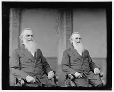 Bishop, Hon. R.M., Gov. of Ohio, between 1865 and 1880. Creator: Unknown