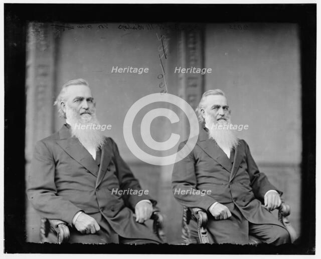 Bishop, Hon. R.M., Gov. of Ohio, between 1865 and 1880. Creator: Unknown.