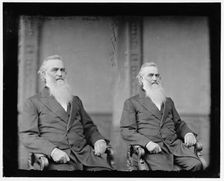 Bishop, Hon. R.M., Gov. of Ohio, between 1865 and 1880. Creator: Unknown