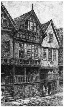 Bishop Lloyd's Palace, Chester, 1908-1909