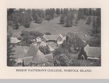 Bishop Patteson's College, Norfolk Island, 1912. Artist: John Watt Beattie