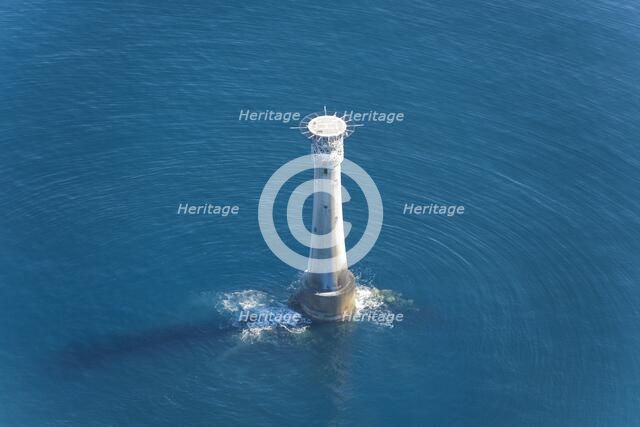 Bishop Rock Lighthouse, Cornwall, c2010s(?). Artist: Damian Grady.
