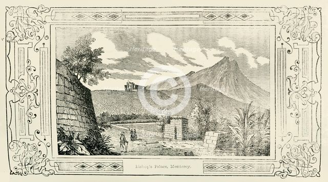 'Bishop's Palace, Monterey', 1849. Creator: Unknown.