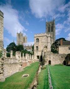 Bishop's Palace, Lincoln, Lincolnshire, c1980-c2017. Artist: Historic England Staff Photographer