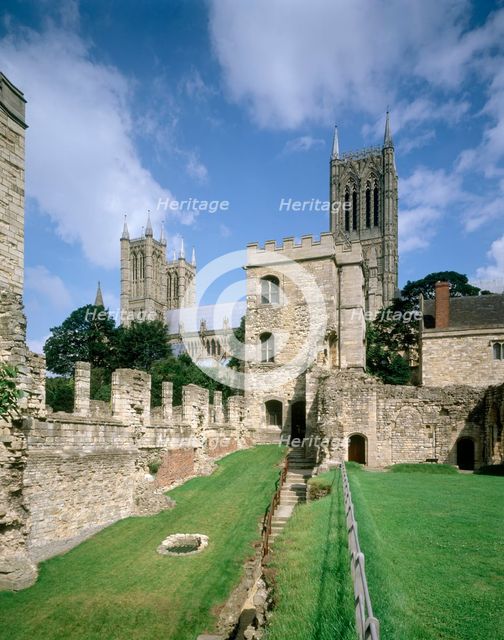 Bishop's Palace, Lincoln, Lincolnshire, c1980-c2017. Artist: Historic England Staff Photographer.