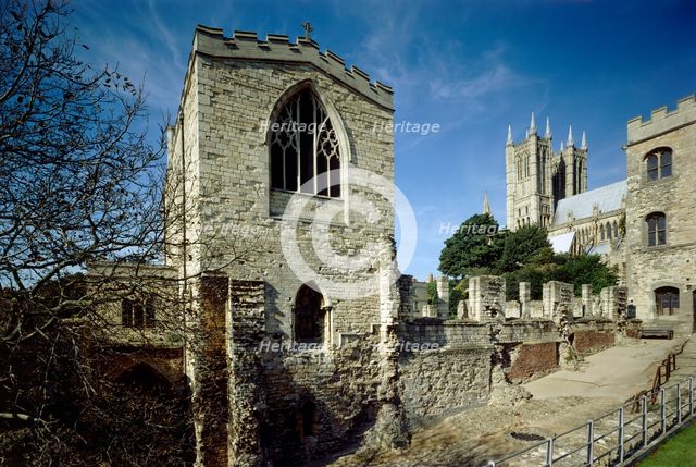 Bishop's Palace, Lincoln, Lincolnshire, c1980-c2017. Artist: Historic England Staff Photographer.