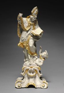 Bishop Saint, c. 1740-1750. Creator: Ferdinand Tietz (Austrian, 1708-1777), attributed to