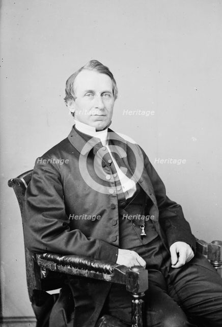 Bishop William Bacon Stevens, between 1855 and 1865. Creator: Unknown.
