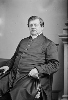Bishop William Henry Odenheimer, between 1855 and 1865. Creator: Unknown