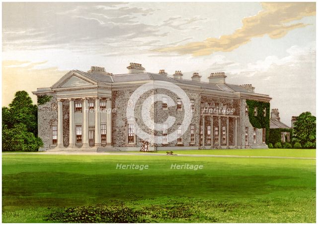 Bishopscourt, County Kildare, Ireland, home of the Earl of Clonmel, c1880. Artist: Unknown