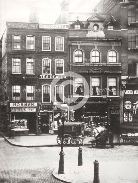 Bishopsgate, City of London, c1890. Artist: Henry Dixon