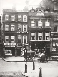 Bishopsgate, City of London, c1890. Artist: Henry Dixon