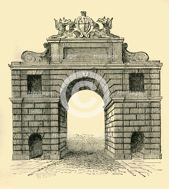 'Bishopsgate', (c1872). Creator: Unknown.
