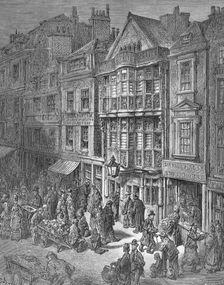 Bishopsgate Street 1872. Creator: A Sargent